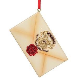 Nemesis Now Harry Potter Hogwarts Acceptatie School Brief Hangend Ornament, Hars, Beige, Afstuderen