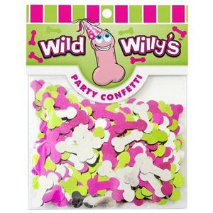 Bal en Chain Wild Willy's partij Confetti nieuwigheid