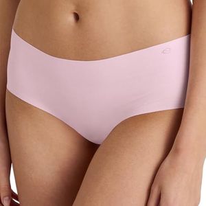 CALIDA Natural Skin Seamless-Panty voor dames, naadloos, zacht op de huid, temperatuurregulerend en sneldrogend, Frappe Rose-roze, 48-50