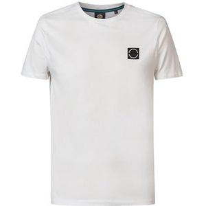 PETROL INDUSTRIES Heren T-shirt SS M-1040-TSR609; Kleur: Helder Wit; Maat: XXXL, Helder wit, 3XL