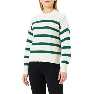 Part Two RetaPW PU pullover, Evergreen Stripe, kleine dames