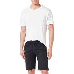 Sisley Mens 4HC1S9001 Bermuda Shorts, Black 800, 35