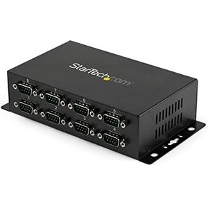 StarTech.com 8-poort USB naar DB9 RS232 Seriële Adapter Hub – Industriële DIN-rail en Wandmontage (ICUSB2328I)