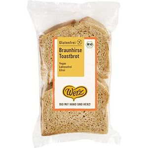 Werz Bruine hert brood, glutenvrij, verpakking van 2 (2 x 250g)