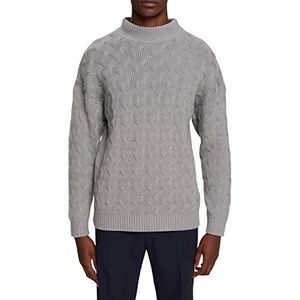 ESPRIT Heren 122EE2I307 trui, 039/MEDIUM Grey 5, XL