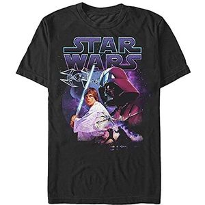 Star Wars: Classic - Father Son Unisex Crew neck T-Shirt Black XL