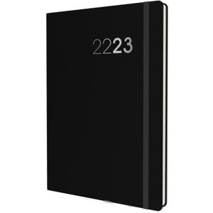 Collins Legacy Pocket Week To View Mid Year Academic 2022-23 Diary - Zwart (CL73M.99-2223) - Student Journal Planner met dagboek, notities en dienstregelingen