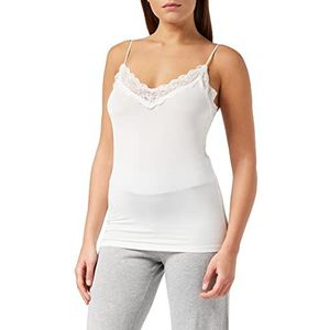 Object Leena Lace Trim Cami Top, wit (white white), XS/S