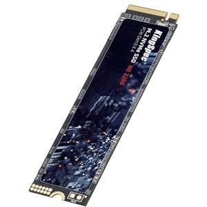 KingSpec 256GB SSD, M.2 NVMe Gen3x4 SSD 2280 - tot 2400 MB/s, interne SSD harde schijf met 3D NAND Flash, compatibel met desktop en laptop