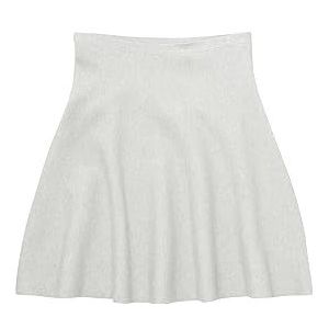 TOM TAILOR Denim Mini-rok voor dames, 32510-basic lichtgrijs melange, M