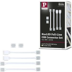 Paulmann 71057 MaxLED Connector Set Full-Line COB Wit, Transparant
