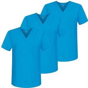 MISEMIYA Set van 3 stuks - sanitaire kaack UNISEX gezondheidsuniformen 3-6801