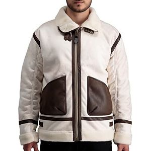 Alpha Industries B3 Arctic Winterjas voor heren Vintage White