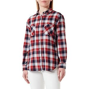 Cross Jeans dames 75358 blouse, ketchup, normaal, ketchup, XL