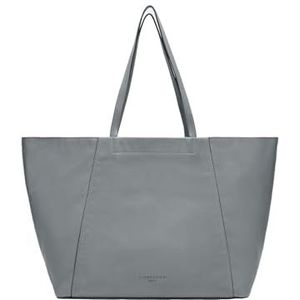 Liebeskind Berlin L CHUDY Sheep Natural Shopper voor dames, Grigio, grijs (grigio)