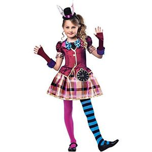 (9903197) Child Girls Miss Hatter Costume (11-12yr) - amscan Brand Grp1