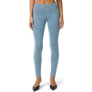 No Nonsense Dames Klassieke Indigo Jean Leggings Kousen, Licht Denim, 1X