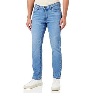 WHITELISTED Daren Zip Fly Jeans voor heren, Worker Light, 34W x 36L