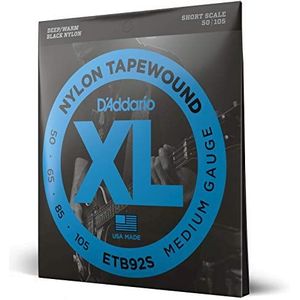 D'Addario ETB92S Tapewound snaren voor elektrische bases medium 50-105 korte mensuur