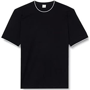 bugatti Heren 8350-35100 T-shirt, zwart-290, Regular, Zwart-290, 4XL
