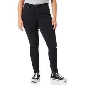 Lee Scarlett High Jeans, Black Ellis, 25W / 31L