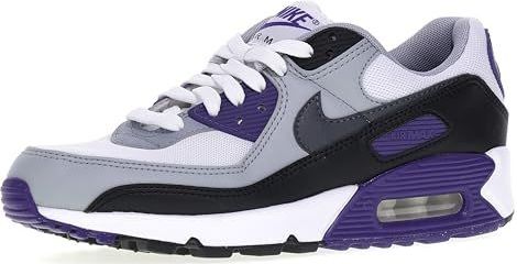 Nike - Air Max 90 - Sneakers - Grijs / Lila / Zwart / Wit