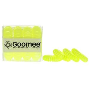 Goomee The Markless Hair Loop Set - Yolo Yellow voor vrouwen 4 stuks haarelastiekjes
