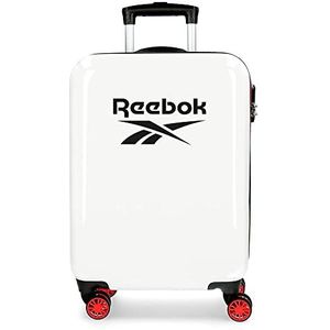 Reebok Maveryck cabinekoffer rood 38 x 55 x 20 cm, stijf ABS, zijdelingse combinatiesluiting, 34 l, 2,86 kg, 4 dubbele wielen, handbagage, Rood, Maleta, cabinekoffer