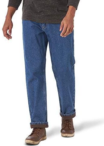 Wrangler - Authentics - Fleece Gevoerde Five Pocket Jean - Steenwas
