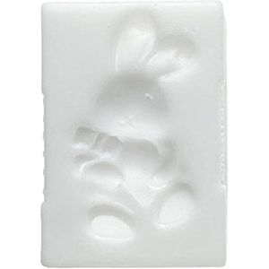 Silikomart siliconen vorm voor taartdecoratie 71.325.00.0096, suiker slk225 haas siliconen wit