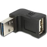 DeLock Adapter EASY USB 2.0-A stekker > USB 2.0-A bus gehoekt boven/beneden