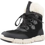 Geox - J Flexyper Girl B - Sneeuwlaarzen - Black Milk - Ademend - Waterdicht