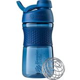 BlenderBottle C03250 Sportmixer Protein Shaker cup Dieet Shaker Bidon met BlenderBall 590ml - marine,marineblauw