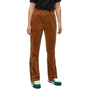 Minus Malisa Corduroy Pants voor dames, rustiek bruin, 36
