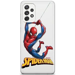 ERT GROUP mobiel telefoonhoesje voor Samsung A52 5G / A52 LTE 4G / A52S 5G origineel en officieel erkend Marvel patroon Spider Man 019, gedeeltelijk bedrukt