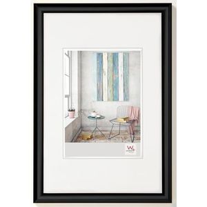 walther design fotolijst zwart 50 x 70 cm Trendstyle kunststof lijst KP070B