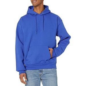 Hanes Heren ultieme katoenen zwaargewicht trui hoodie sweatshirt, zwaargewicht, Deep Royal, L