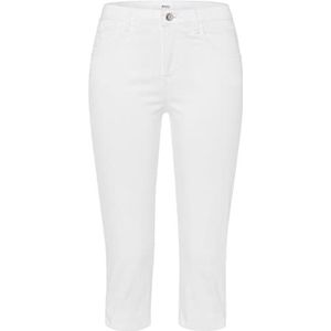 BRAX Dames Style Shakira Capri Free To Move Jeans, wit, 27W / 30L