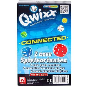 NSV 4086 Qwixx Connected 2 extra blokken, Meerkleurig