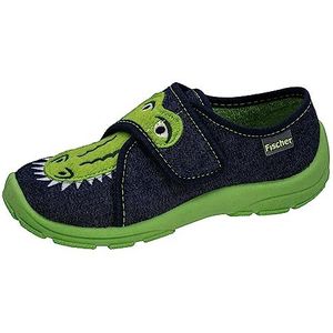 Fischer Jongens Danny Pantoffels, blauwgroen, 25 EU