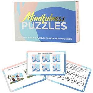Gift Republic GR670021 Mindfulness Hersentraining Puzzels Kaarten