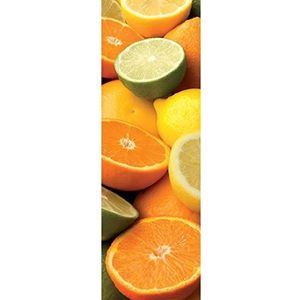 PLAGE KITCHEN stickers voor keukens en koelkast-citruskassen 180 x 59,5 cm, vinyl, kleurrijk, 180 x 0,1 x 59,5 cm