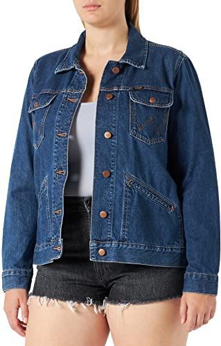 Wrangler - Dames Spijkerjack - Denim - Tijdloze Stijl