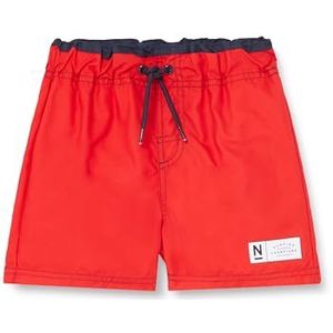 NAME IT Nkmzaba Zwemshorts Box, fiery red, 116 cm