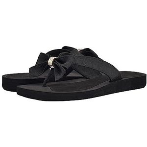 Guess Tuta Flipflop, voor dames, zwart, 38,5 EU, zwart, 38.5 EU