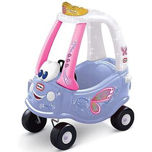 Little Tikes Fairy Cozy Coupe Car - Loopauto met Echte Claxon, Contactslot en Tankdop - Vanaf 18 maanden tot 5 Jaar