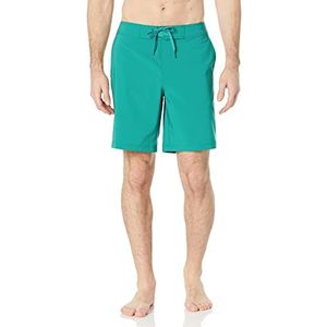 Amazon Essentials Boardshorts voor heren, groengroen, L