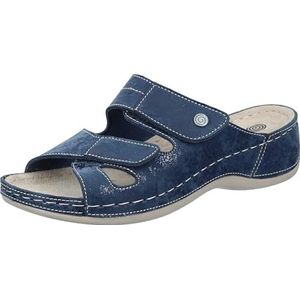 Dr. Brinkmann Sagunt pantoletten, blauw, 37 EU