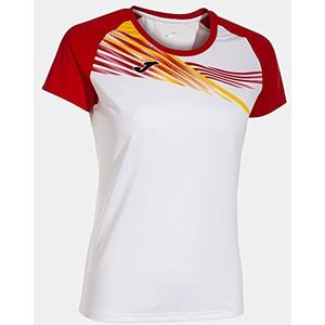 Joma - Elite X - Dames-T-shirt - Korte Mouwen - Lichtgewicht - Ademend