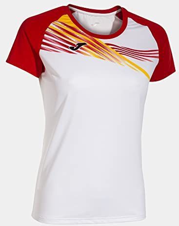 Joma - Elite X - Dames-T-shirt - Korte Mouwen - Lichtgewicht - Ademend